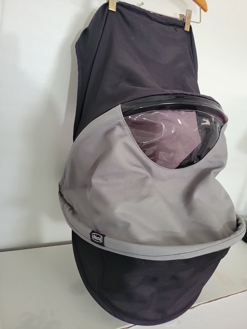 Chicco Liteway Single Stroller Fabric Canopy SunShade + Frame Arch Wire Holder.